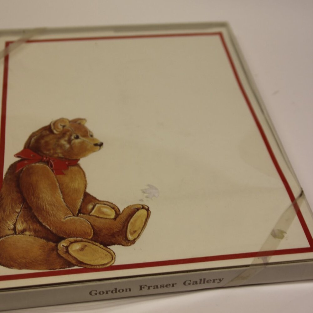 Gordon Fraser Teddy Bear Stationary Set Paper Envelopes England NEW Old Stock - Picture 3 of 5